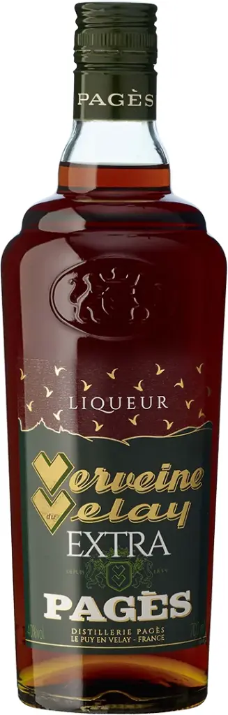 Liqueur Verveine du Velay Extra PAGÈS 40% (verbena-cognac)