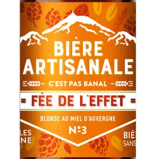 Fée de l'Effet / Cluny (Bière Blonde au miel d'Auvergne)