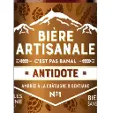 Antidote/castagne - (Cerveza ámbar con castañas)