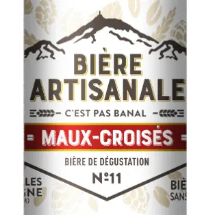 Maux-Croisés - (Cerveza ámbar triple con Marc d'Auvergne)