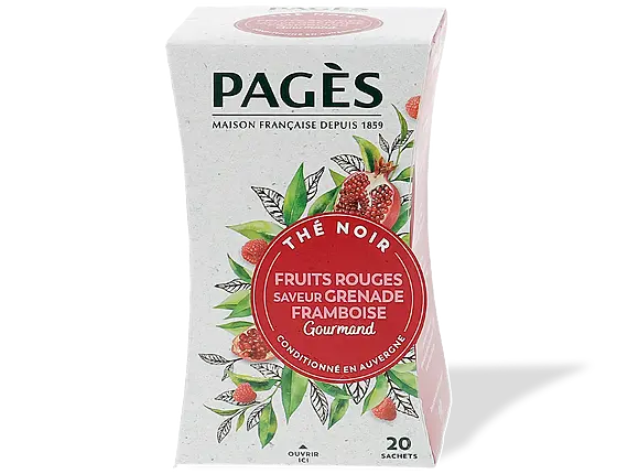 Black tea Fruits Rouges