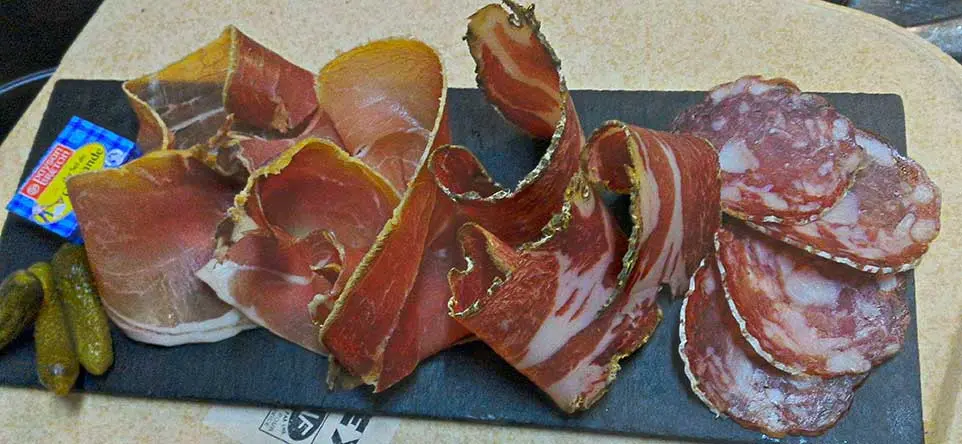 Auvergne charcuterie