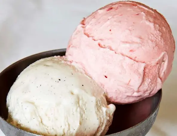 Coupe de glace deux boules