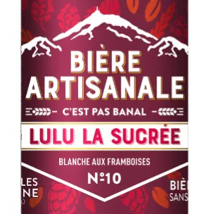 Lulu Sucrée - Bec rose (Biere blanche à la framboise)