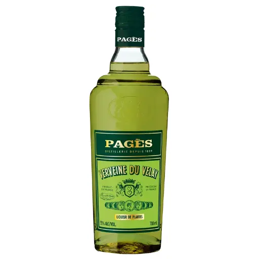 Liqueur Verveine du Velay PAGÈS 55% Vol.